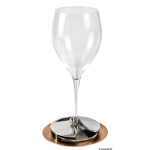 Portacalici inox finitura colore bronzo