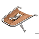 Delfiniera inox/teak con musone