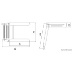 Scaletta telescopica 3 gradini - immagine 2