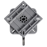 Base girevole e removibile con blocco - immagine 3