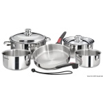 Set pentole impilabili inox - immagine 2