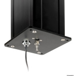 Gamba tavolo elettrica 3 stadi 12 V argento - immagine 4