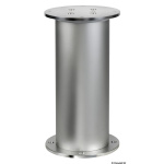 Gamba tavolo rotonda antirot. 3 stadi 12V argento