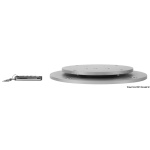 Gamba tavolo 2 stadi a scomparsa 12V c/piastra 90°