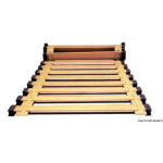 Rete mobile a doghe doppia 200 x 140 cm sp. 8 mm - immagine 4