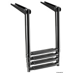 Scaletta Inox Telescopica per plancetta 4 gradini