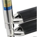 Scaletta telescopica per plancetta 3 gradini large - immagine 4