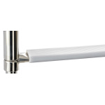 Scaletta inox telescopica larga 4 gradini - immagine 3