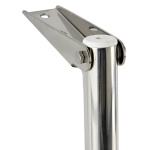 Scaletta inox telescopica larga 4 gradini - immagine 2