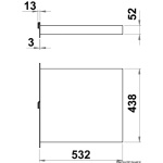 Scaletta Top Line 4 gradini in  teak - immagine 2