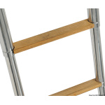 Scaletta Top Line 4 gradini in  teak - immagine 5