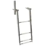 Scaletta 4 gradini con maniglia 345 mm