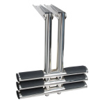 Scaletta Diver telescopica 3 gradini nera - immagine 4