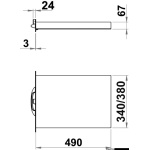 Scaletta telescopica 4 gradini XL con maniglia - immagine 6