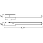 Maniglia abbattibile di risalita universale Maniglia abbattibile di risalita universale - immagine 3