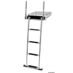 Scaletta a scomparsa per plancetta 4 gradini EasyUp