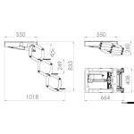 Scaletta elettrica E-STEP 3 gradini 24V - immagine 2