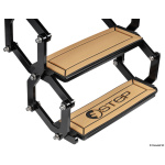 Scaletta elettrica E-STEP larga 4 gradini 12V - immagine 4