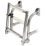 Scaletta inox 3 gradini per gommoni - immagine 2