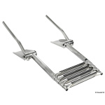 Scaletta telescopica 4 gradini con maniglie - immagine 4