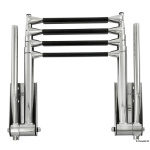 Scaletta telescopica 4 gradini con maniglie - immagine 5