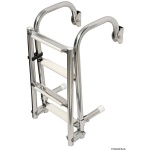 Scaletta pieghevole con attacchi arcuati 5 gradini - immagine 2