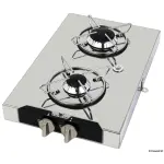 Fornello 2 fuochi 290 x 440 mm