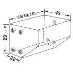 Serbatoio per acque nere 100 l