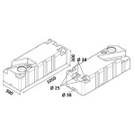Serbatoio acque nere con maceratore 12V 91 Lt - immagine 2