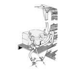 Serbatoio acque nere conformato per WC - immagine 3