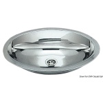Lavello inox ovale 510 x 390 mm