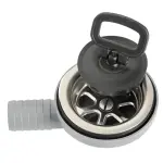 Piletta laterale 90° inox
