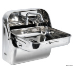 Lavello inox a ribalta