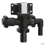 Elettrovalvola ed anti-sifone in tecnopolimero 24V