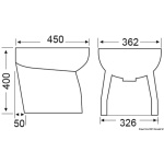 Bidet ceramica alto smussato - immagine 2