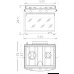 Cucina Power 2 fuochi + forno - immagine 2