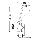 Pompa manuale Whale per acque nere - immagine 3