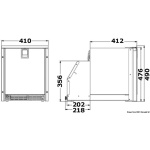 Fabbricatore ghiaccio con profilo basso - immagine 3