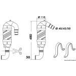 Sifone con ingresso girato in basso - immagine 2