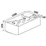 Serbatoio Polietilene 239 l