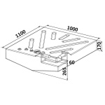 Serbatoio Polietilene 206 l