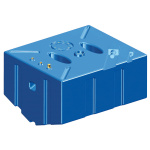 Serbatoio Polietilene 353l benzina/diesel - immagine 3