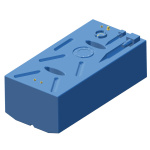 Serbatoio Polietilene 315 l benzina/diesel