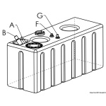 Serbatoio carburante modulare orizzontale 336 l - immagine 2