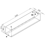 Serbatoio per acqua 600 l