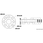 Giunto elastico di accoppiamento a 8 fori - immagine 2