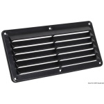 Presa aria nylon 125 x 260 mm nera