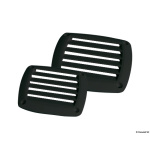 Griglia ABS grigia 85 x 85 mm