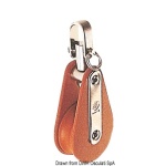 Bozzello Hye tufnol 1 puleggia EW 12x43