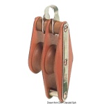 Bozzello Hye tufnol 2 pulegge TBH 10x35